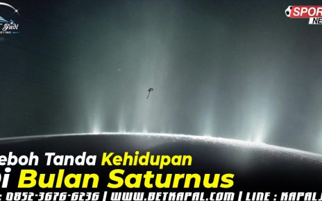 Heboh Tanda Kehidupan Terdeteksi di Bulan Saturnus