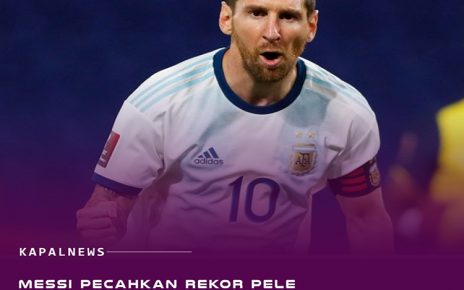 Messi Pecahkan Rekor Pele