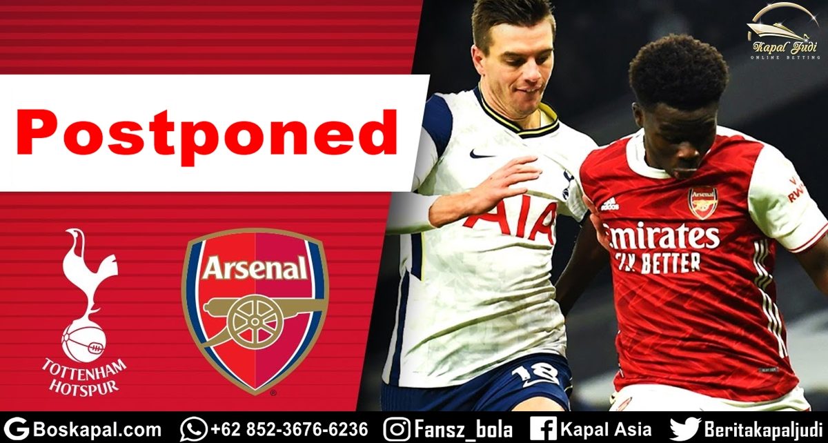 Tottenham Kontra Arsenal Resmi Telah Ditunda