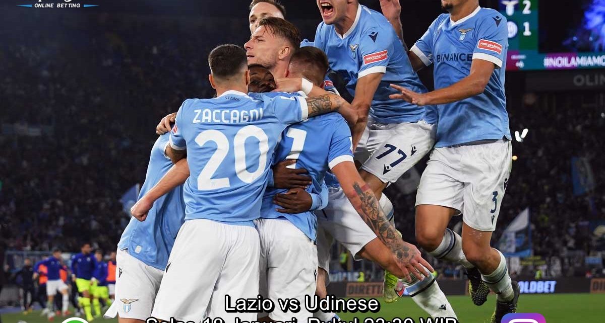 Lazio Vs Udinese 18 Januari 2022 Liga Italia